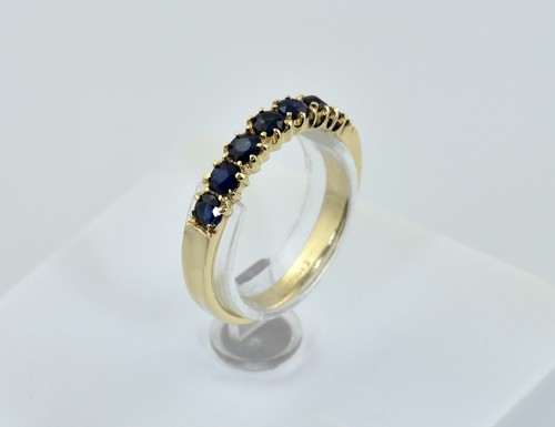 Saphir ring 585 000 k - 585/000,