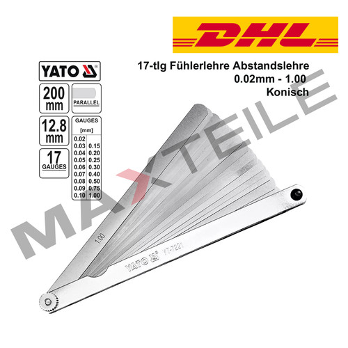 Fühlerlehre abstandslehre - fühlerlehre,