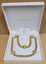 Versace Medusa Kette goldfarbene Halskette - 142677