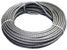 Forstwindenseil 6x36 10mm Ø blank Windenseil Forstseil Drahtseil Stahlseil Forst