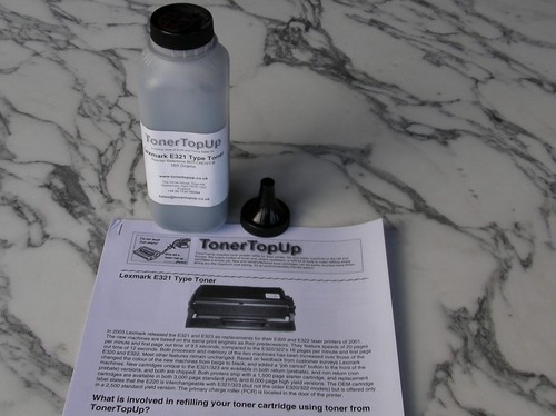 Flasche toner refill - toner,