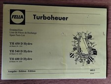 Fella Turboheuer TH450 bis TH680 Ersatzteilliste spare parts K21