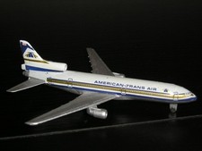 Schabak 1:600 ATA American TransAir  L1011 Tristar  (bw /siver wdw + no Box)