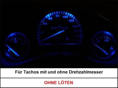 Blauer tacho opel corsa - tacho,