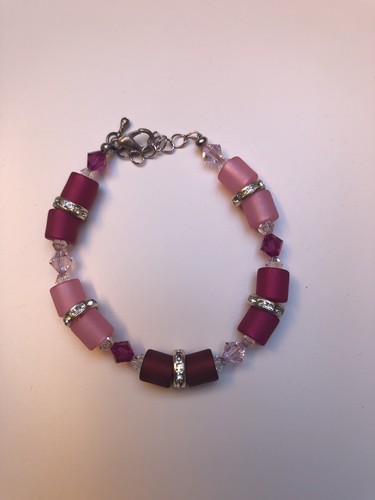 Armkettchen mit glasperlen - armkettchen,