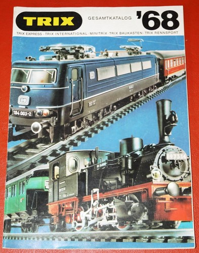 Trix gesamt katalog 1968 - trix,
