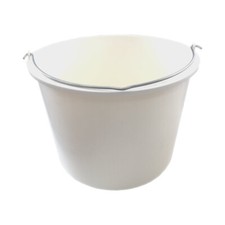 Baueimer 12l weiß