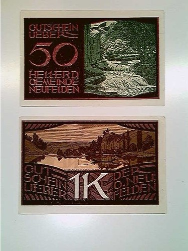 Notgeld neufelden - notgeld,,
