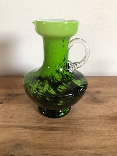 Grün glasvase krug - /,