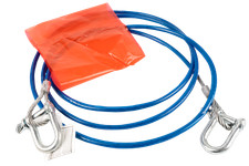 Abschleppseil aus Stahl 3,5m /