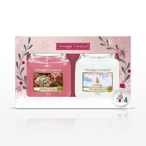 Yankee candle snow globe - candle,