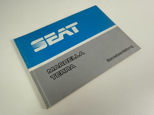Seat marbella terra 1990 - seat,