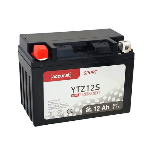 Motorradbatterie ytz12s agm - motorradbatterie,