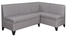 Eckbank look grau sitzbank - look,