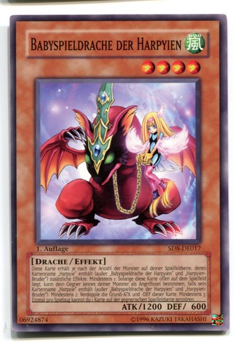 Babyspieldrache der - yu-gi-oh!,