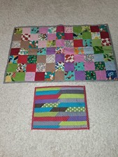 Handarbeit 2 x Decke