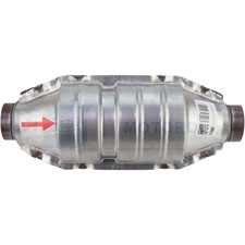 Universal Katalysator E2 50mm Diesel 200 Zellen Metall max 1,8l für VW Audi Opel