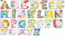 Fee Holz buchstaben 7-8 cm