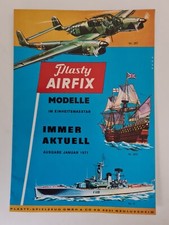 Plasty AIRFIX Modelle - Katalog / Faltblatt - 01/1971 - 8 Seiten DIN A5 (AU1096)
