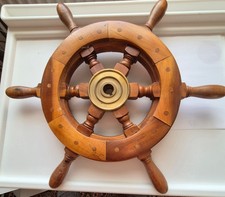 Originales Schiffssteuerrad