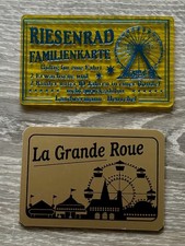 2 x Fahrchip RIESENRAD - Kirmes Ehrenkarte Schausteller