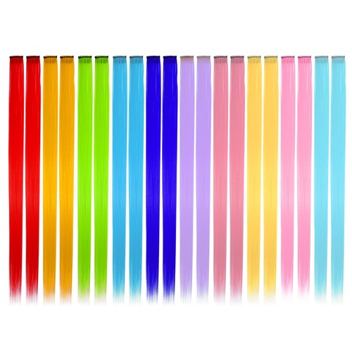 Bunte haarverlängerungen - haarverlängerungen, 20