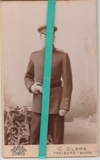 Studentika um 1899 CDV Brisgovia Freiburg, Baltia Kiel Studentica Militaria