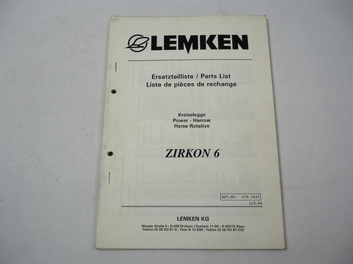 Lemken zirkon kreiselegge - zirkon, 6