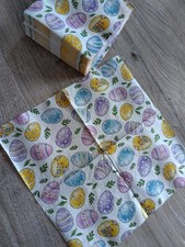 50 Motivservietten Ostern, Ostereier, für Serviettentechnik o.ä.