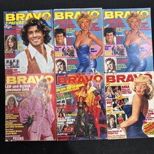 6x Bravo Magazin 1979 Jugendzeitschrift Zeitschrift Geschenk Geburtstag 70er
