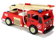 große Pintoy Feuerwehr Holz