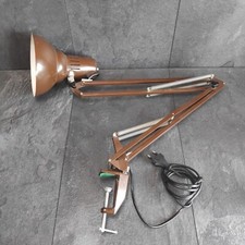 70er Architektenlampe Braun