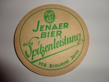 VEB    Brauerei Jena   Bierdeckel  Jenaer Bier DDR