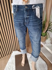 ❤️ Sexy S. Woman Baggy Boyfriend Jeans in Blau SW1669