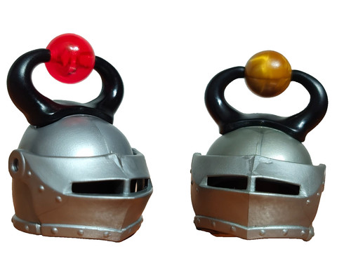 Playmobil helme hörner - x2,