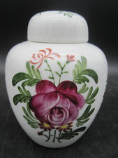 Deckelvase  Rose  Friesenrose Ostfriesenrose Japan handgemalt