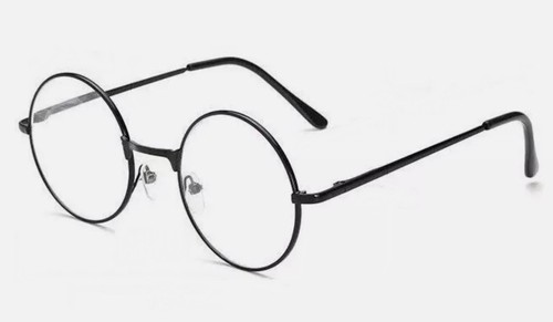Retro runde lesebrille metall - retro,