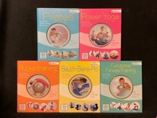 SAMMLUNG PAKET - 5 Hardcover + DVDs - Deutsche Sporthilfe - Pilates, Yoga u.a.