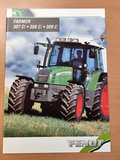 Fendt farmer 307 308 309 Ci Traktor prospekt tractor brochure K12