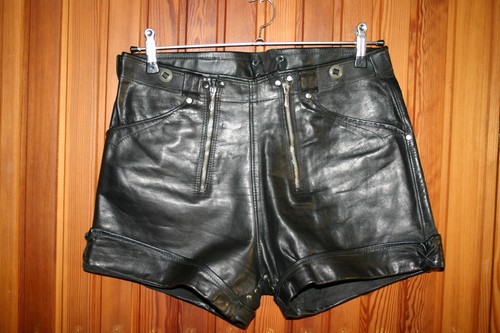 Kurze lederhose glattleder - kurze,