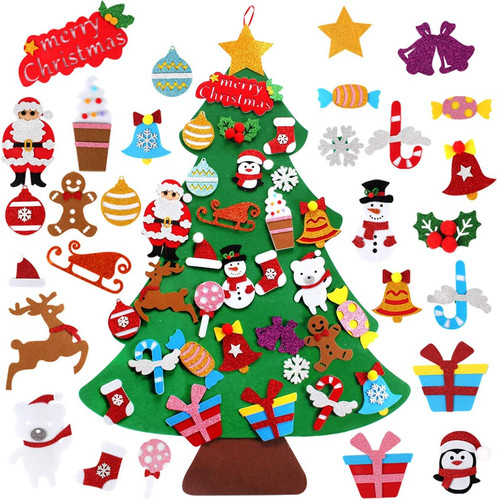 Filz weihnachtsbaum kinder - weihnachtsbaum,