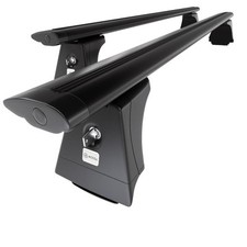 Alu Dachträger für Toyota Avensis mk III Kombi (2009-2019) D schwarz