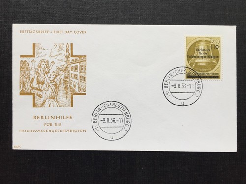 Berlin 1956 fdc mi nr - fdc,