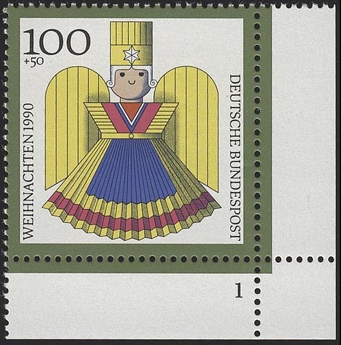 1487 rauschgoldengel 100 pf - 1487,