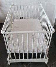 Geuther Laufstall Laufgitter, weiß, Höhenverstellbar, guter Zustand