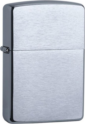Zippo chrom gebürstet armor - gebürstet,