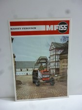 Orig. Schlepper Prospekt Massey Ferguson MF 155 Traktor 8 Seiten