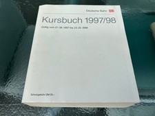 Kursbuch Gesamtausgabe 1997/98 DB AG, gebraucht