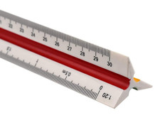 Kunststoff Maßstab Lineal