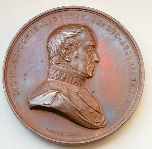 Haus habsburg bronzemedaille - haus,